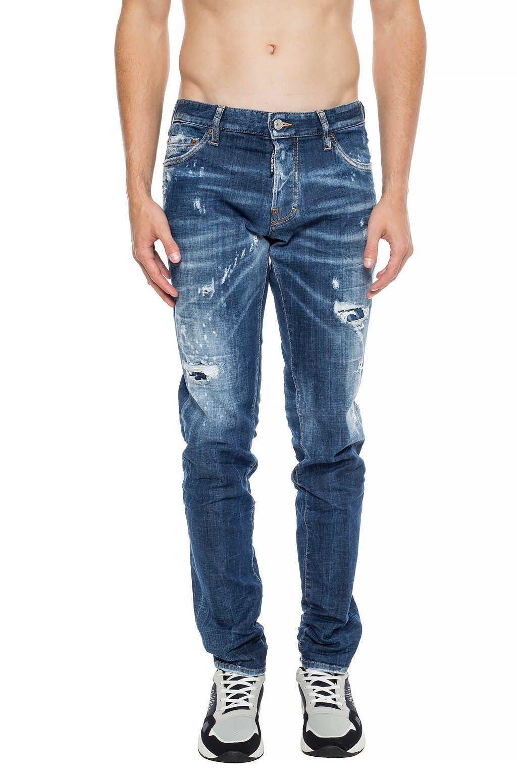 Dsquared2 'Slim Jean' distressed jeans | Men's Clothing | Vitkac